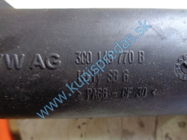 hadica na vzduch na vw volkswagen touran, 3C0129654M